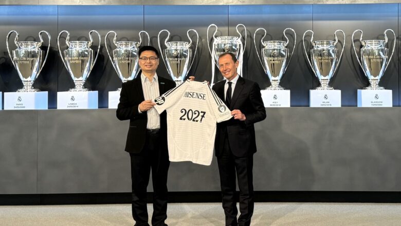Hisense se convierte en nuevo patrocinador del Real Madrid