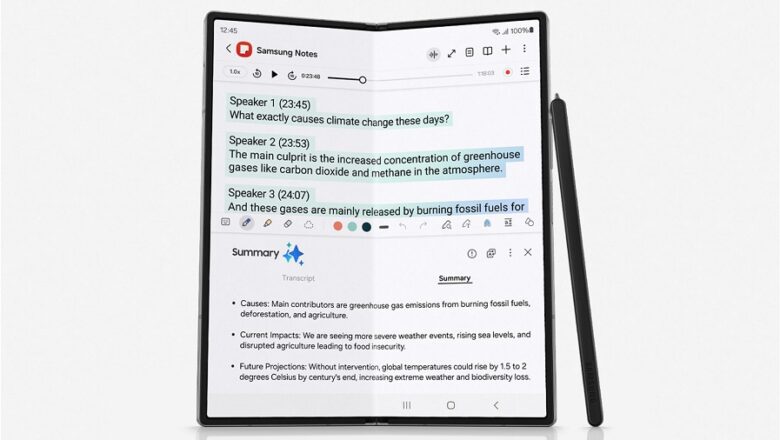 Samsung Galaxy Z Fold6 y Z Flip6: nuevos plegables ahora con Galaxy AI