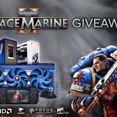ASUS y AMD anuncian el sorteo de Warhammer 40.000: Space Marine 2