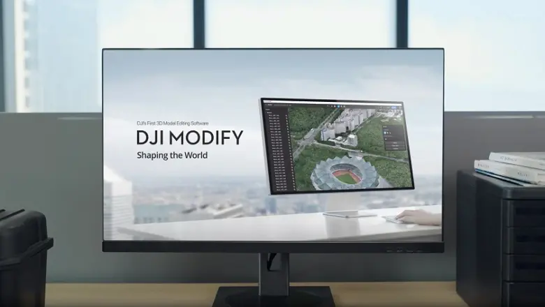 DJI lanza su primer software inteligente de edición de modelos 3D DJI Modify